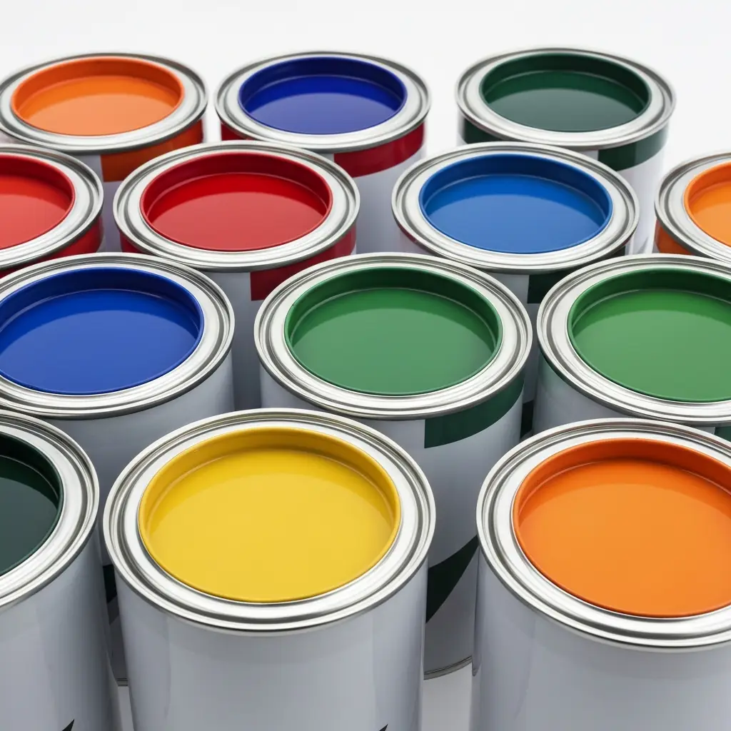 Peinture routière de couleur