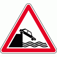 A20 - Débouché sur un quai ou une berge