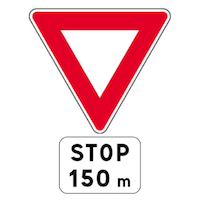 AB5 - Stop — Signal avancé