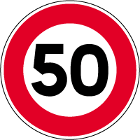B14 - Limitation de vitesse