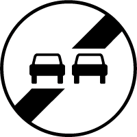 B34 - Fin d'interdiction de dépasser