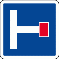 C13b - Présignalisation d'impasse