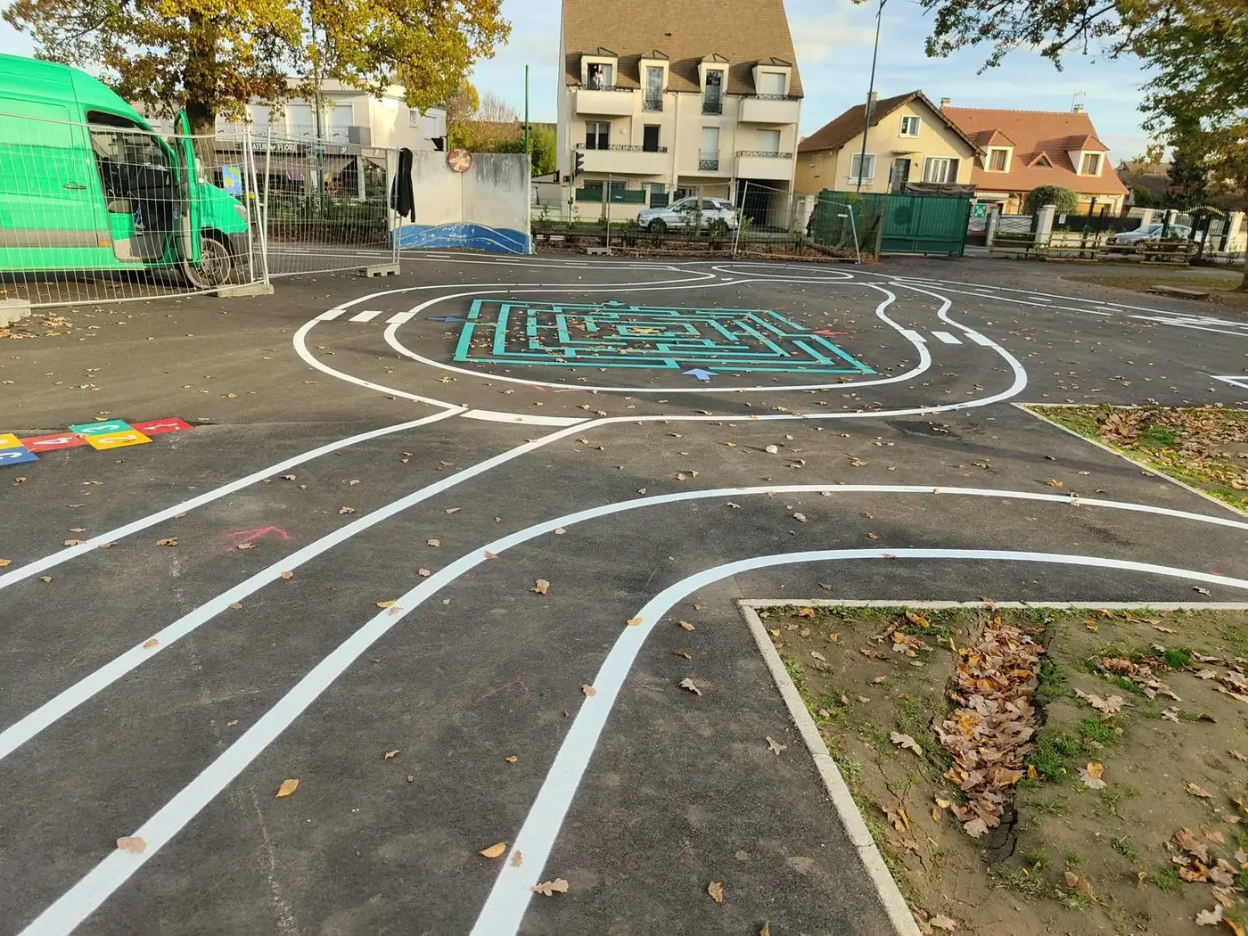 Jeux et marquages éducatifs