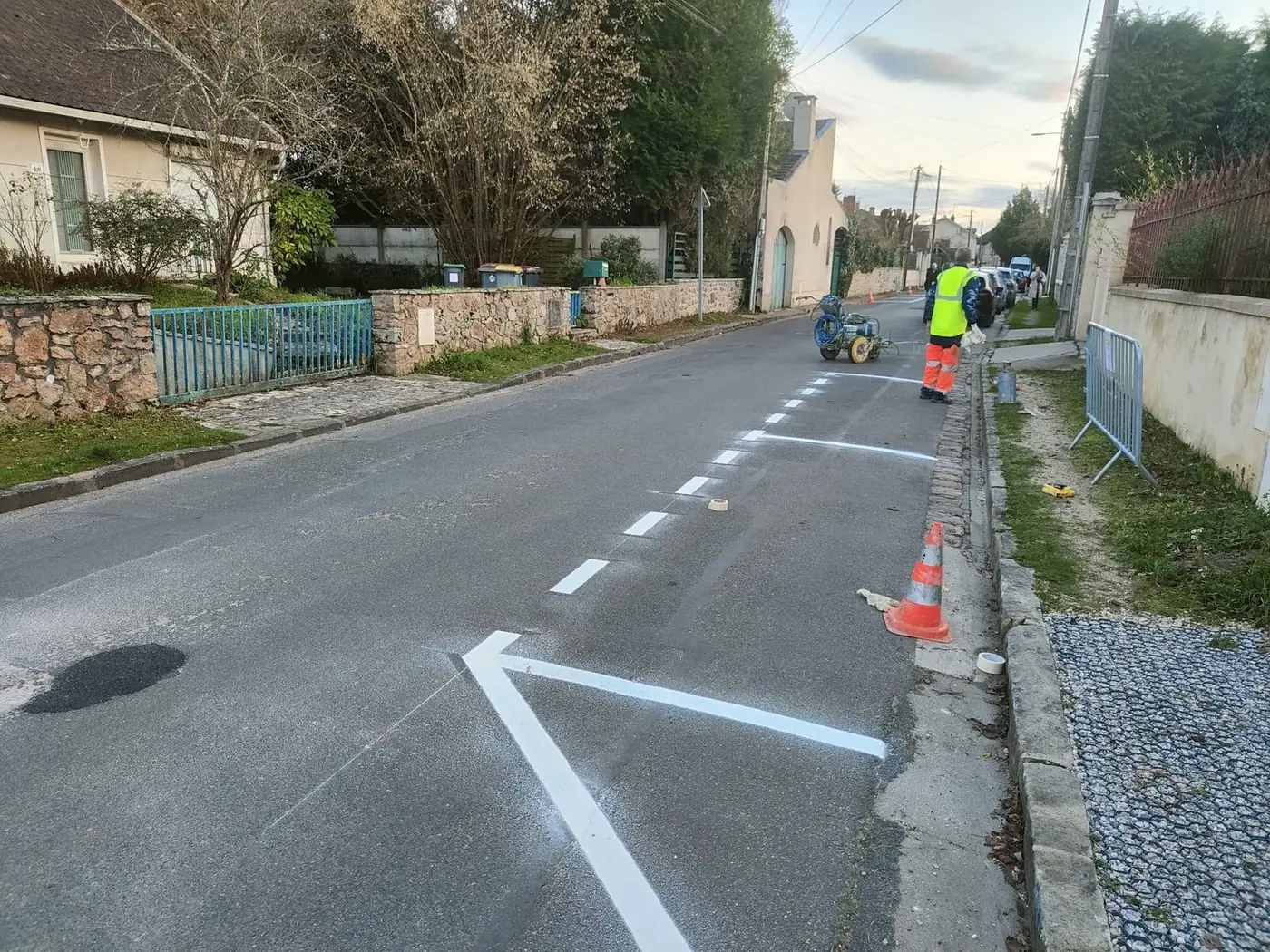 Marquage de stationnement