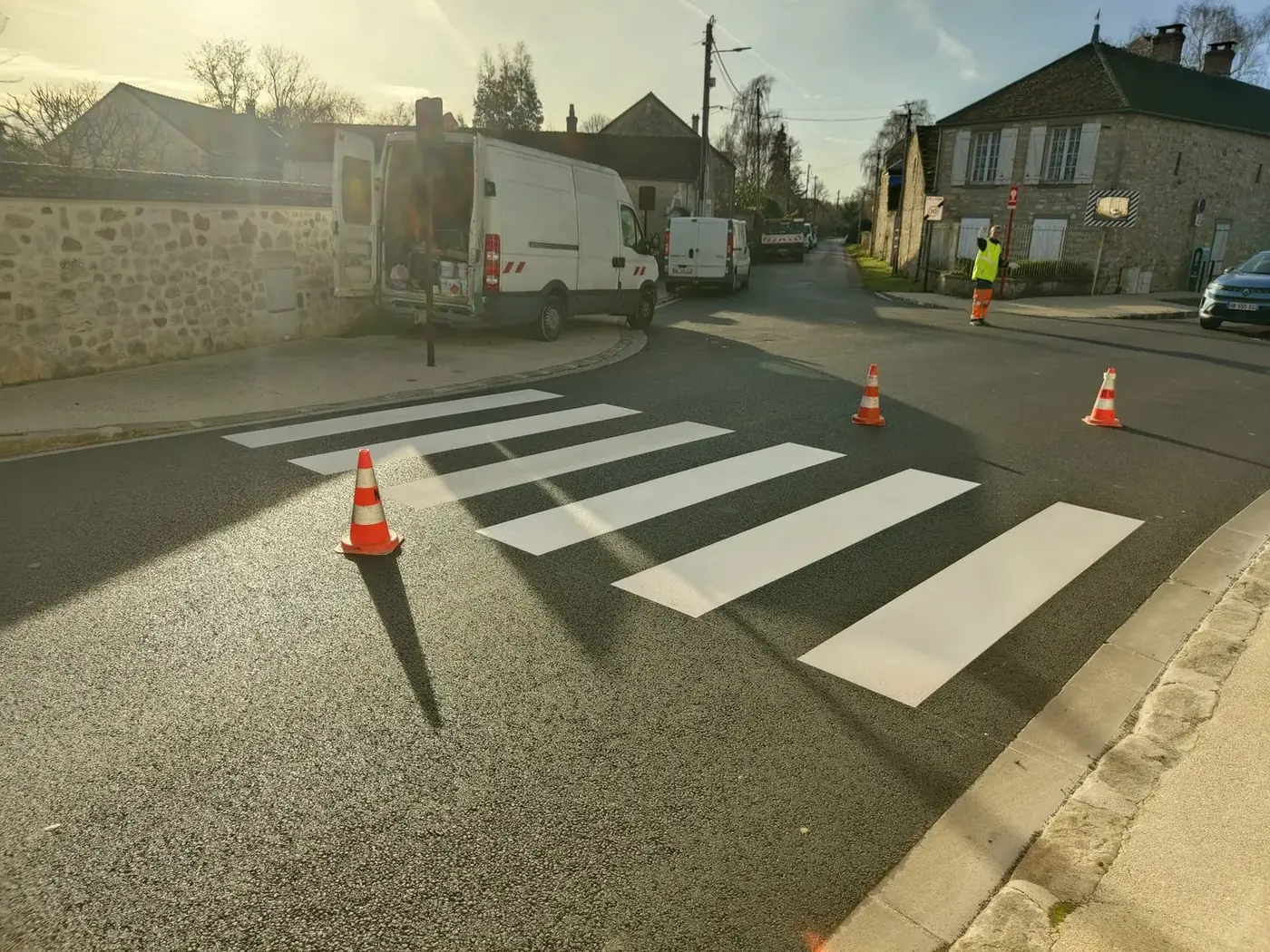 Réfection passage piétons